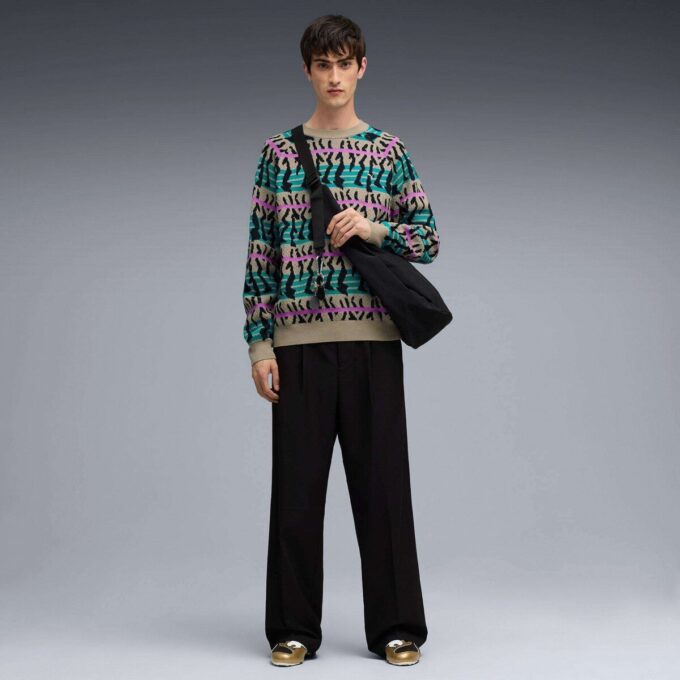 Suéter de punto vintage para hombre Suéter de punto vintage para hombre