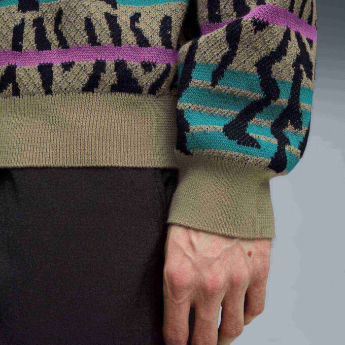Suéter de punto vintage para hombre Suéter de punto vintage para hombre