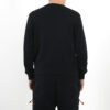 Suéter polar estampado clásico para hombre, negro y dorado