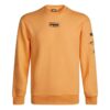 Suéter Rebel Crew de manga larga “Naranja y negro”