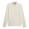 Suéter Run Microfleece con media cremallera “Blanco”