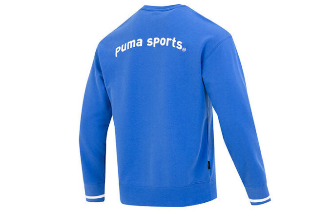 Suéter Team Crew Tr Logo “Azul”