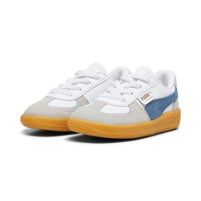 (TD) Cuero Palermo “Blanco Azul Horizonte Goma”