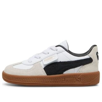 (TD) Cuero Palermo “Blanco Negro Goma”