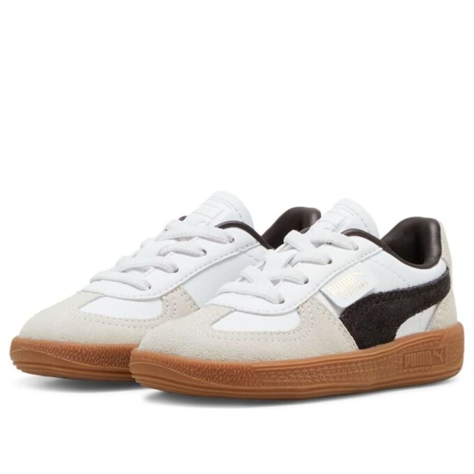(TD) Cuero Palermo “Blanco Negro Goma”