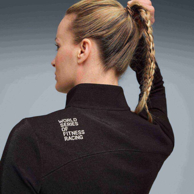 Top con cremallera de un cuarto para mujer PUMA x HYROX