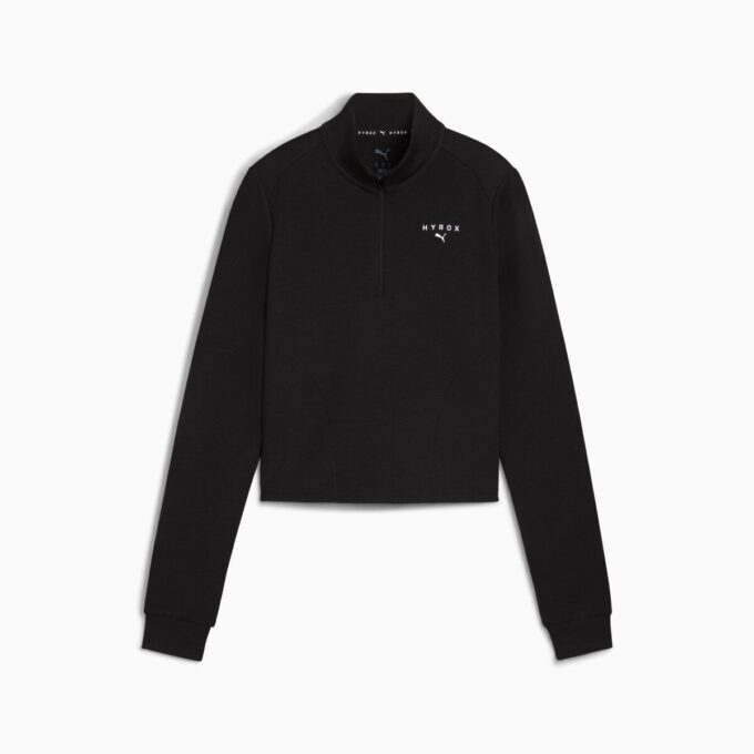 Top con cremallera de un cuarto para mujer PUMA x HYROX