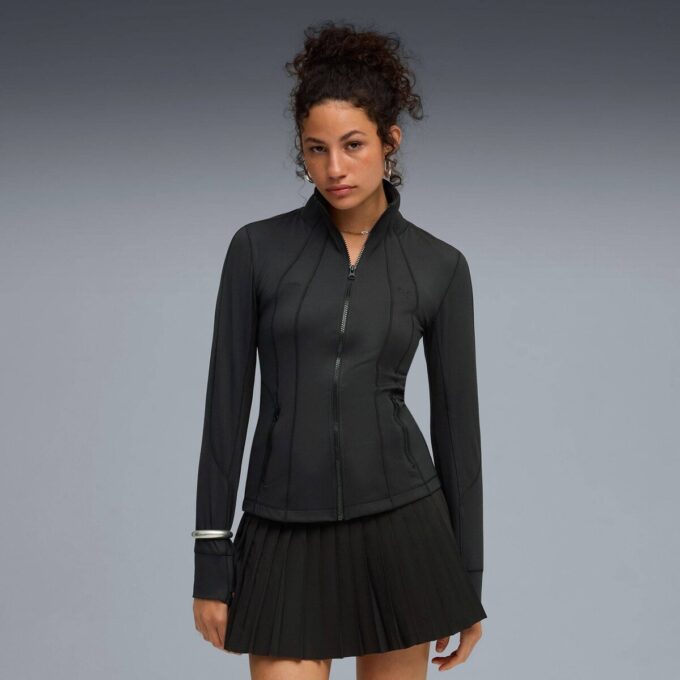 Top deportivo con cremallera para mujer PUMA x GUIZIO Top deportivo con cremallera para mujer PUMA x GUIZIO