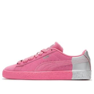 Traje de baile de ante “rosa plateado”