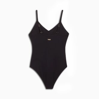 Traje de baño de una pieza con cinturón para mujer Swim