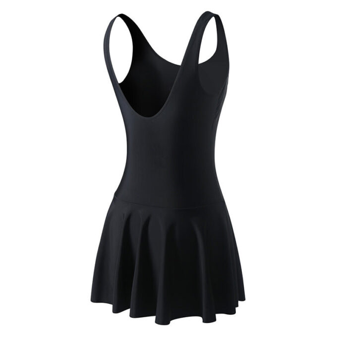 Traje de baño de una pieza con el logotipo (WMNS) “Negro”