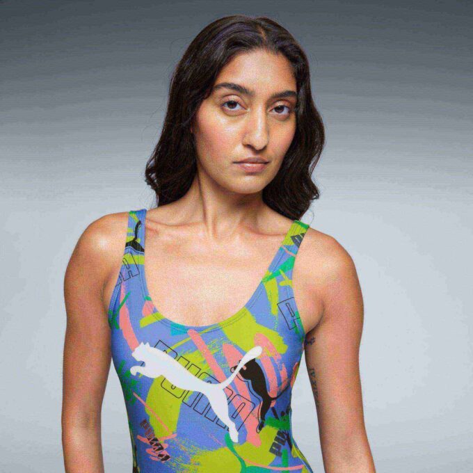Traje de baño de una pieza para mujer Swim