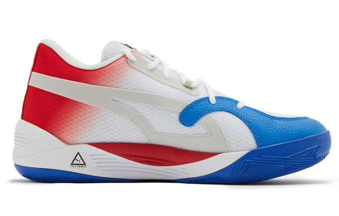 Trc Blaze Court “Blanco Azul Rojo”