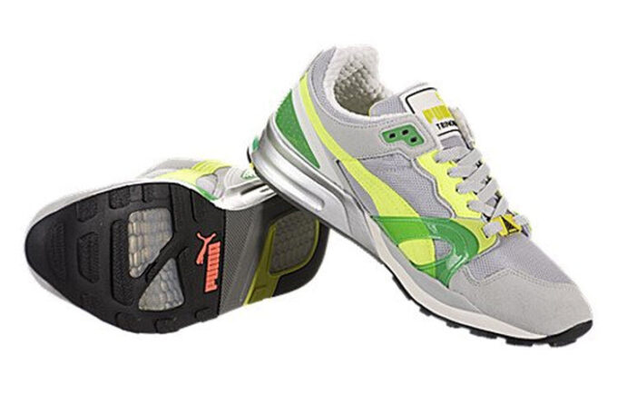 Trinomic XT-2 Plus “Gris glaciar amarillo fluorescente”
