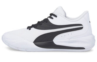 Triple Low Tops Blanco Negro