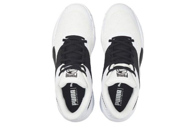 Triple Low Tops Blanco Negro