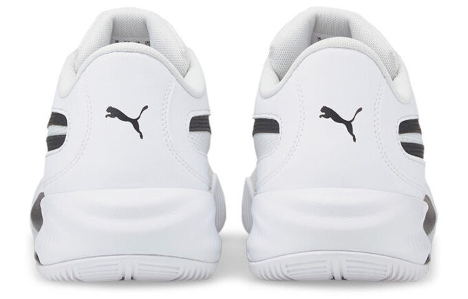 Triple Low Tops Blanco Negro