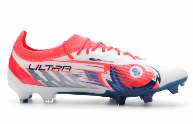 Ultra Ultimate FG AG x Christian Pulisic “Blanco Azul Llamativo”