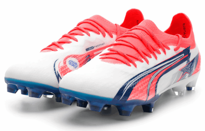Ultra Ultimate FG AG x Christian Pulisic “Blanco Azul Llamativo”
