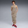 Vestido ajustado con estampado animal de leopardo de lujo para mujer Vestido ajustado con estampado animal de leopardo de lujo para mujer