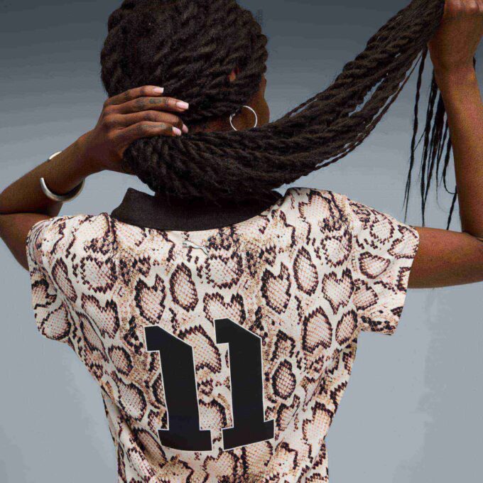 Vestido de fútbol de piel de serpiente para mujer A$AP ROCKY x PUMA Vestido de fútbol de piel de serpiente para mujer A$AP ROCKY x PUMA