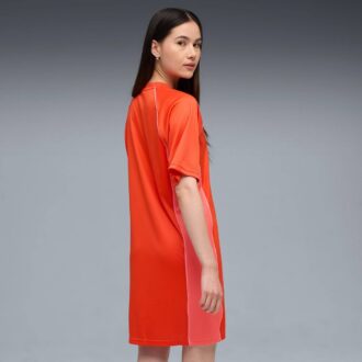Vestido de jersey con estampado animal Essentials para mujer