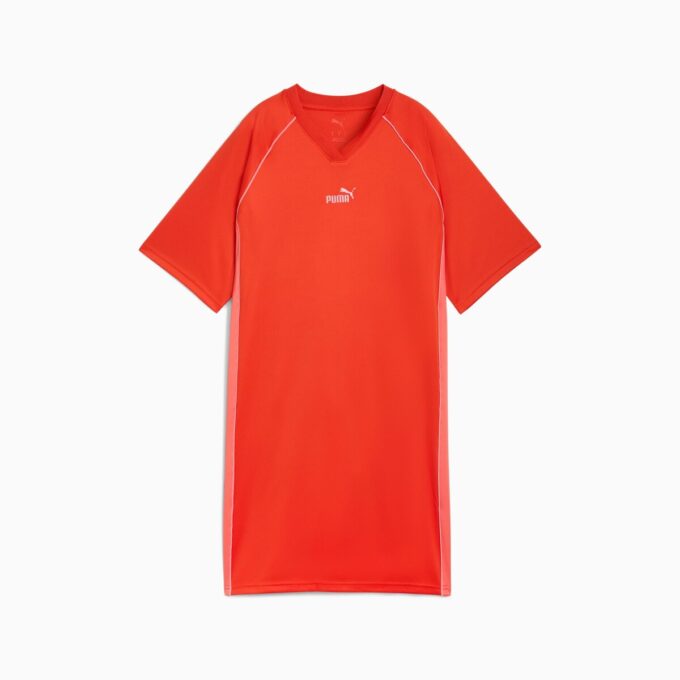 Vestido de jersey con estampado animal Essentials para mujer Vestido de jersey con estampado animal Essentials para mujer
