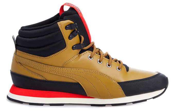 Vista Mid Utility “Verde musgo, rojo de alto riesgo”