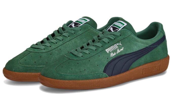 Vlado Stenzel Suede “Verde Marrón”