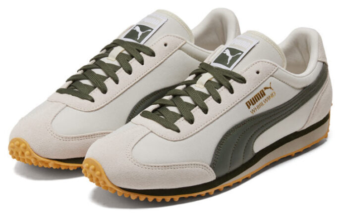 Whirlwind Retro Casual Gris Verde