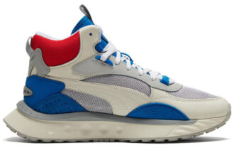 Wild Rider Mid “Brillo Marfil Azul Futuro”