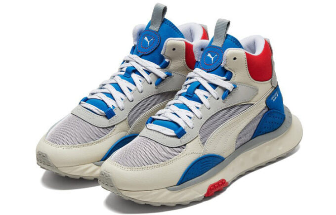 Wild Rider Mid “Brillo Marfil Azul Futuro”