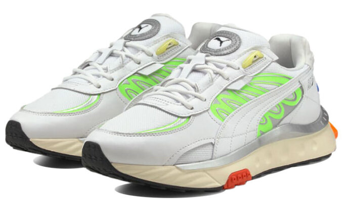 Wild Rider Techno “Blanco y verde resplandor”