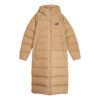 (WMNS) Abrigo largo de plumas con capucha “Beige”
