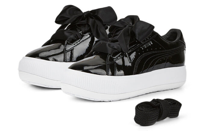(WMNS) Ante Mayu Heart Patent “Negro Blanco”