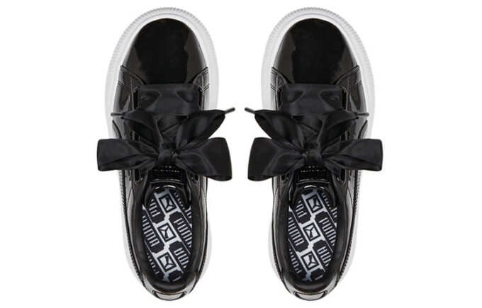 (WMNS) Ante Mayu Heart Patent “Negro Blanco”