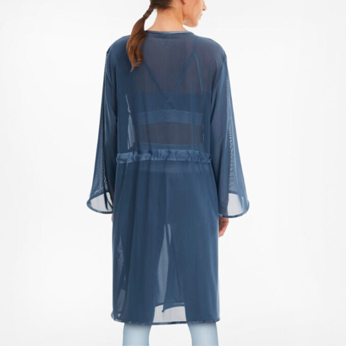 (WMNS) Bata de malla Exhale Power “Azul Insignia”