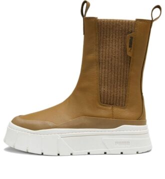 (WMNS) Bota Chelsea de invierno Mayze Stack “Chocolate Chip”