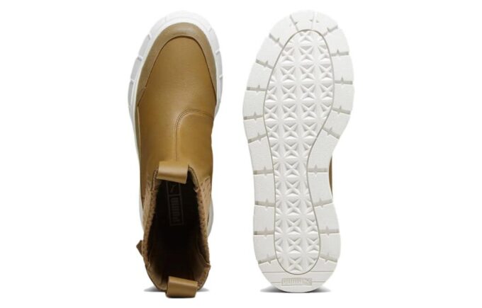 (WMNS) Bota Chelsea de invierno Mayze Stack “Chocolate Chip”