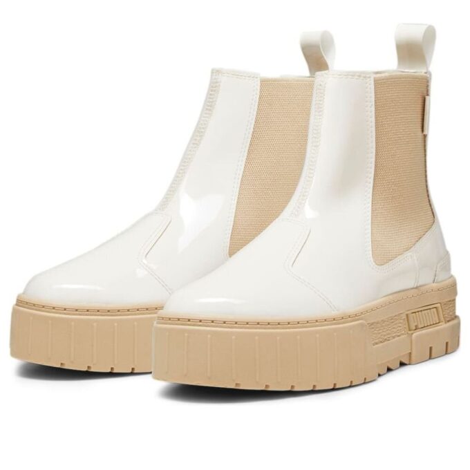(WMNS) Botas Chelsea Mayze “Blanco Crema”