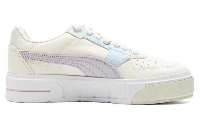 (WMNS) Cali Court Leather “Blanco Malvavisco”