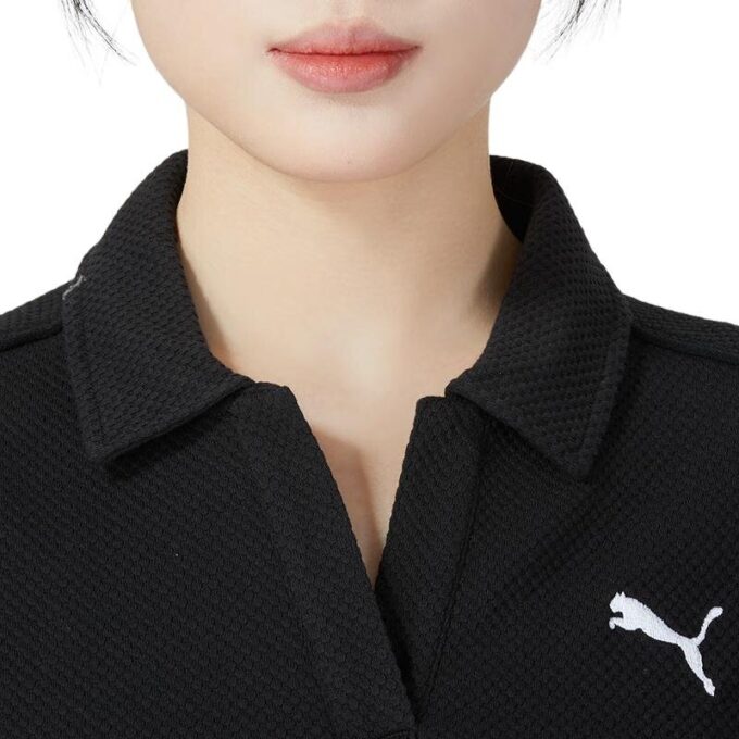 (WMNS) Camisa polo HER “Negra”