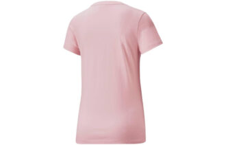 (WMNS) Camiseta clásica con logotipo grande, deportiva, de manga corta, rosa