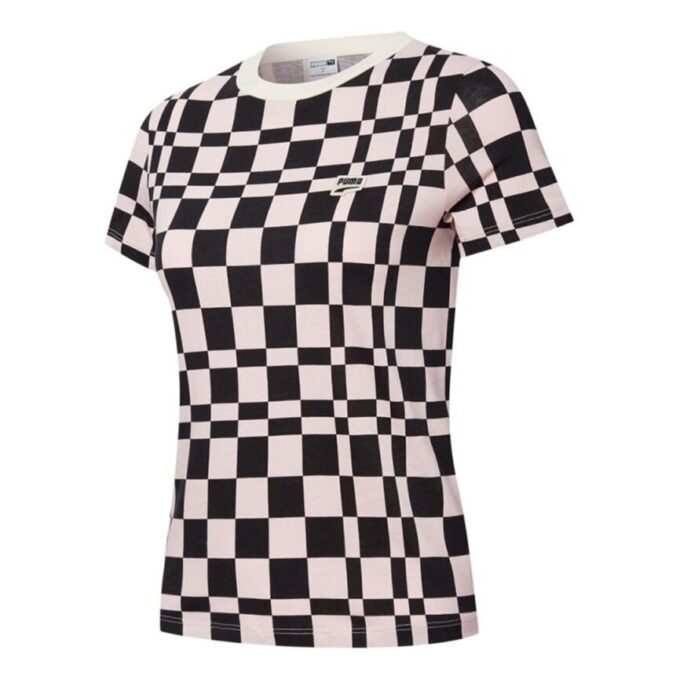 (WMNS) Camiseta de cuello redondo Downtown rosa/rojo