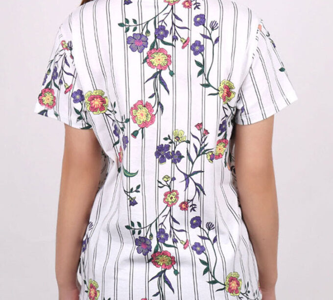 (WMNS) Camiseta de manga corta con logotipo blanca