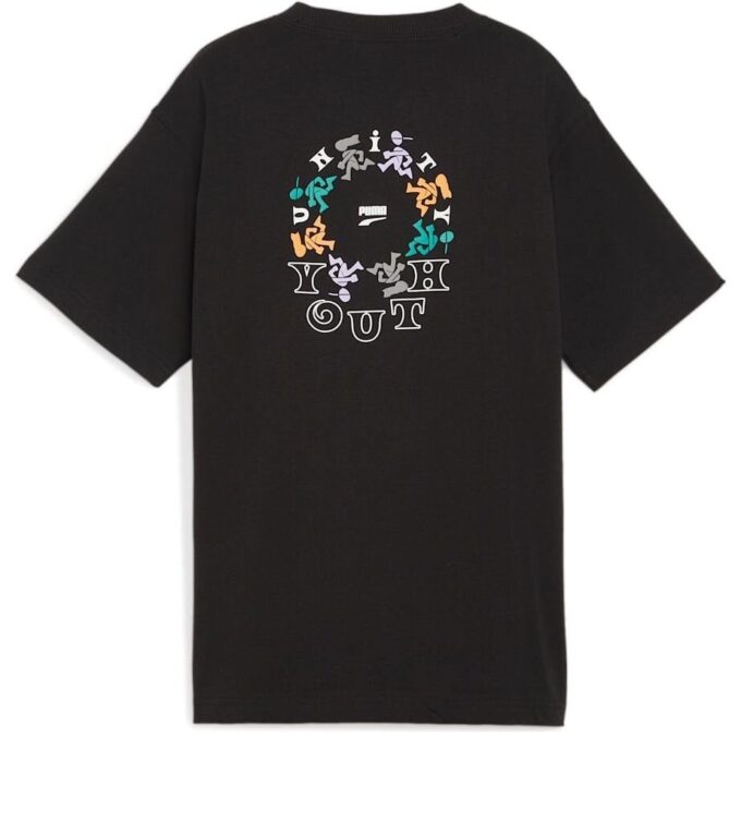 (WMNS) Camiseta gráfica juvenil “Negra”