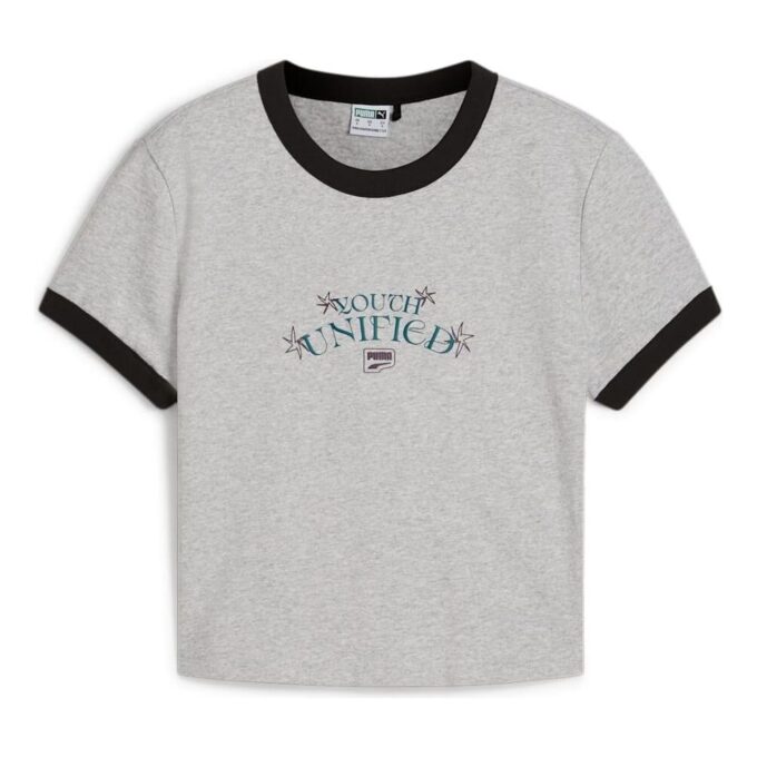(WMNS) Camiseta gráfica para bebé DOWNTOWN “Gris”