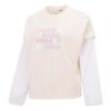 (WMNS) Camiseta sin mangas con gráfico de logotipo 2-Fer “Beige”