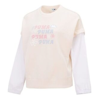 (WMNS) Camiseta sin mangas con gráfico de logotipo 2-Fer “Beige”