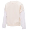 (WMNS) Camiseta sin mangas con gráfico de logotipo 2-Fer “Beige”